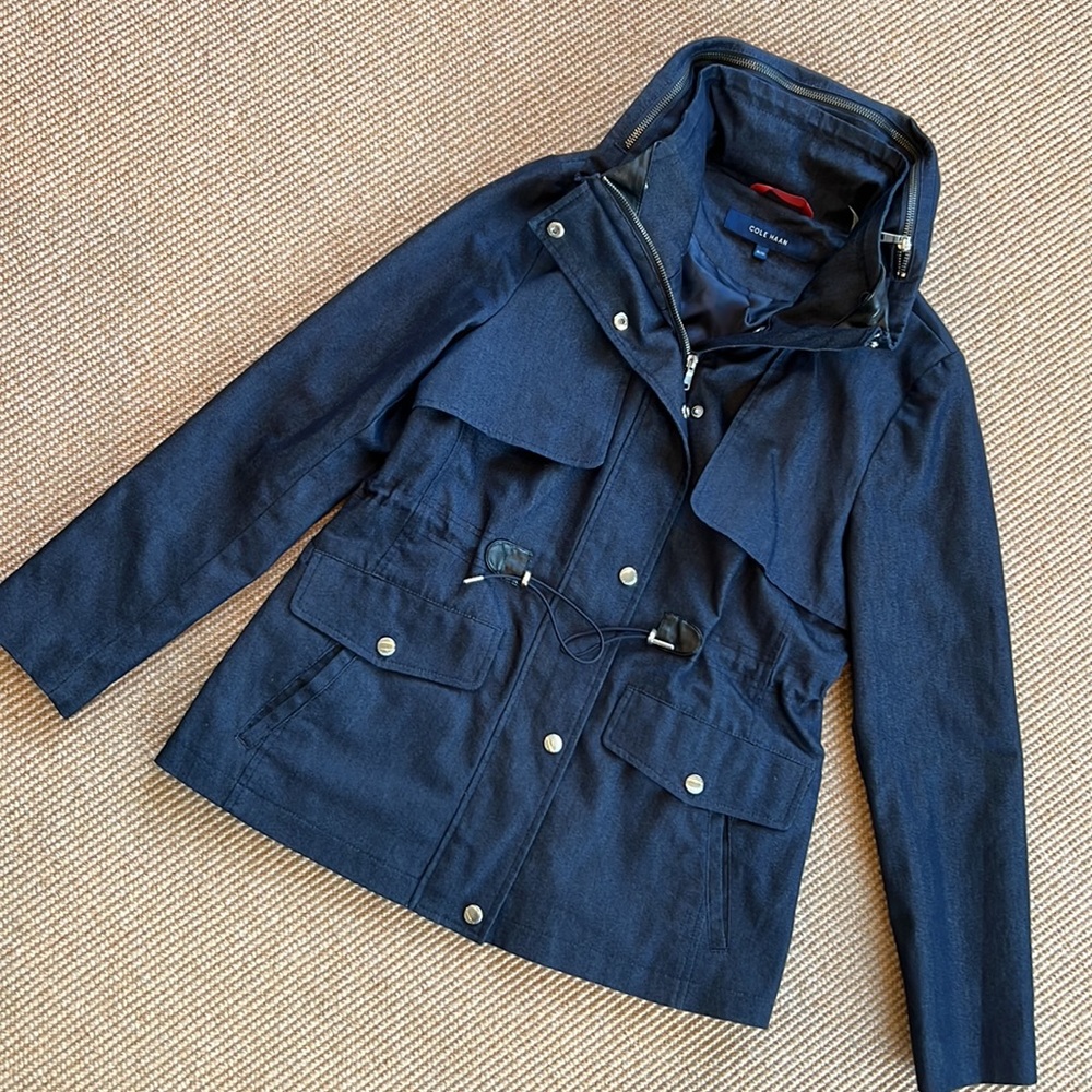 Cole Haan Denim Spring Jacket M